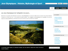 Tablet Screenshot of les-jeux-olympiques.net